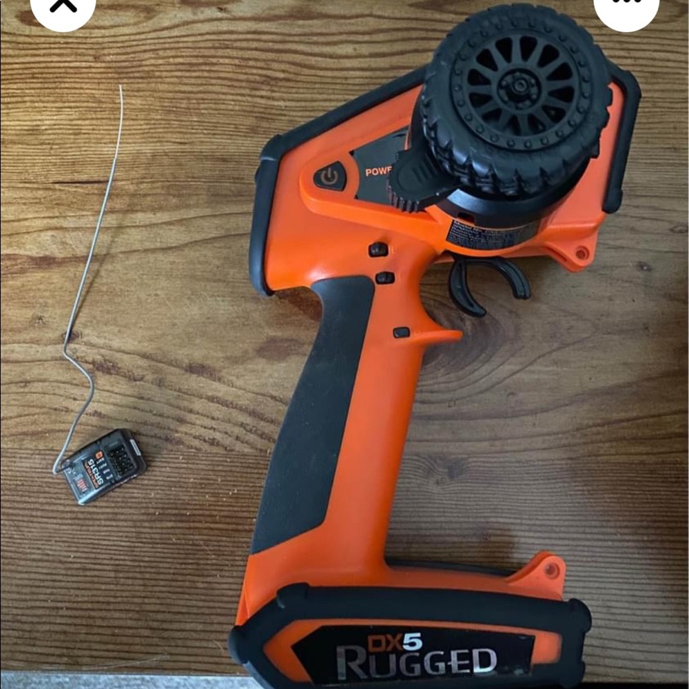 Spektrum DX5 Rugged special edition “orange “